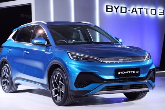 Mẫu xe BYD-ATT03 ra mắt ở thị trường Ấn Độ. Ảnh: BYD/Forbes