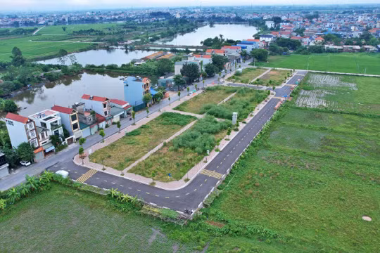 Thanh Oai đấu giá lại 57 lô đất vào tháng 9, tăng giá khởi điểm