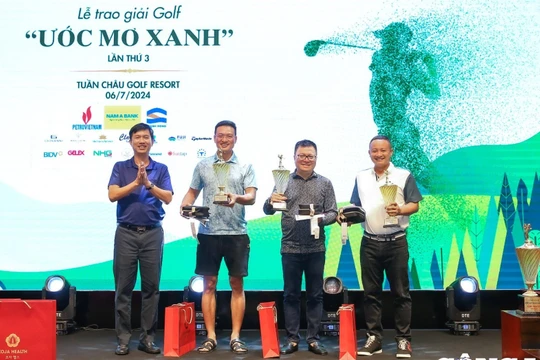 Giải Golf “Ước mơ xanh” - điểm hẹn đáng nhớ, giàu ý nghĩa nhân văn