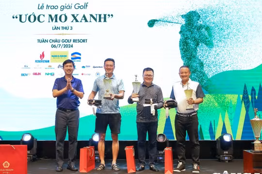 Giải Golf “Ước mơ xanh” - điểm hẹn đáng nhớ, giàu ý nghĩa nhân văn