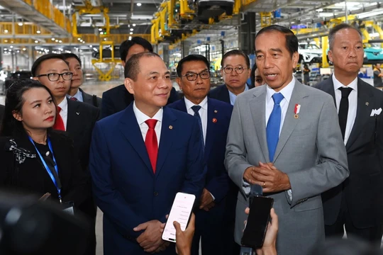 Tổ hợp nhà máy sản xuất ô tô, xe máy điện VinFast tại Hải Phòng