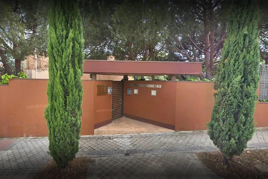 Đại sứ quán Triều Tiên tại thủ đô Madrid - nơi xảy ra vụ việc.