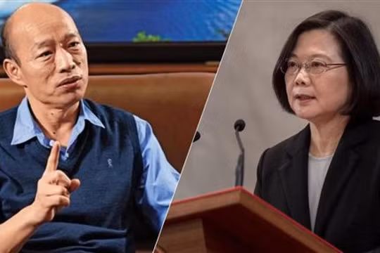 Cuộc bầu cử Tổng thống Đài Loan diễn ra ngày 11/1/2020 tới sẽ là cuộc ganh đua giữa hai ứng cử viên Hàn Quốc Du của Quốc Dân Đảng và Thái Anh Văn của Đảng Dân chủ Tiến bộ.