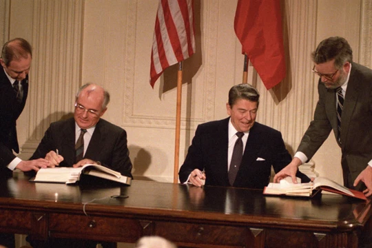 Mỹ tuyên bố rút khỏi Hiệp ước INF họ ký với Nga được cho là hành động nhằm đối phó Trung Quốc. 