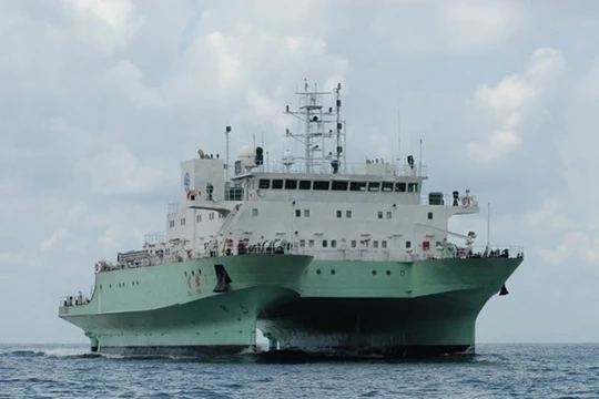 Con tàu "Thực nghiệm - 1" bị Hải quân Ấn Độ xua đuổi khi vào hoạt động trong vùng đặc quyền kinh tế Ấn Độ.