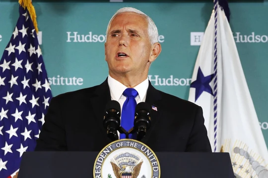 Phát biểu của ông Mike Pence tại Viện Hudson hôm 4/10 đã bộc lộ toàn bộ logic trong chính sách kiềm chế Trung Quốc của Mỹ