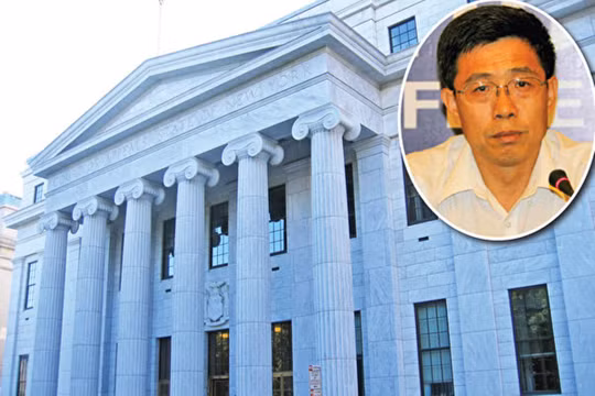 Ông Liễu Trung Tam, Trưởng đại diện Văn phòng Hiệp hội trao đổi nhân tài quốc tế Trung Quốc ở New York, bị phía Mỹ bắt và khởi tố