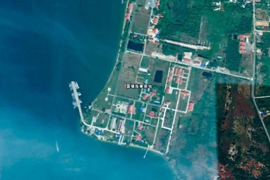 Căn cứ hải quân Ream, nơi có thể được Trung Quốc xây dựng thành điểm cung cấp hậu cần cho hải quân