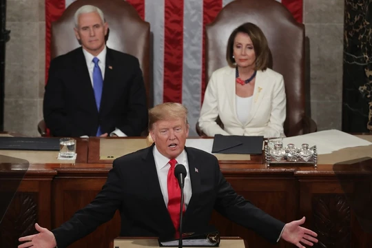 Thông điệp liên bang của ông Donald Trump đề cập đến nhiều vấn đề quan trọng về đối nội, đối ngoại gây nên sự quan tâm đặc biệt của dư luận.