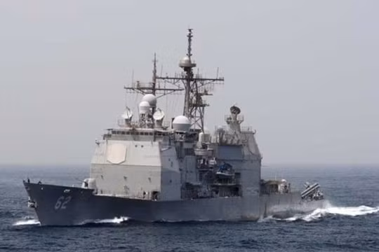 Tàu tuần dương USS Chancellorsville của hải quân Mỹ.