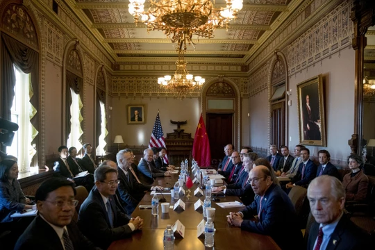 Vòng đàm phán mậu dịch Mỹ - Trung lần 6 đã kết thúc mà không có được bất cứ kết quả nào rõ ràng.