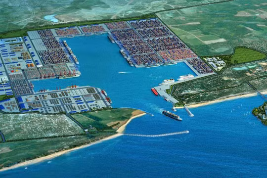 Cảng nước sâu Hambantota mà chính phủ tiền nhiệm của Sri Lanka đã cho Trung Quốc thuê 99 năm để gán nợ