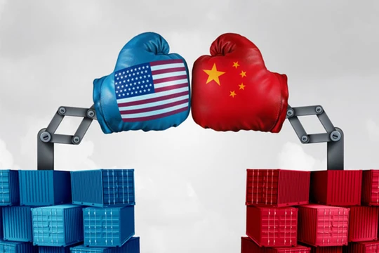 Cuộc chiến thương mại đã khiến quan hệ Mỹ - Trung ở vào tình trạng rơi tự do. Ảnh: Ifeng