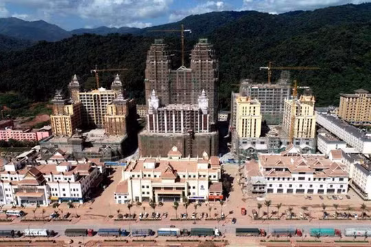 Đặc khu kinh tế Boten ở biên giới Lào - Trung Quốc đang được xây dựng.