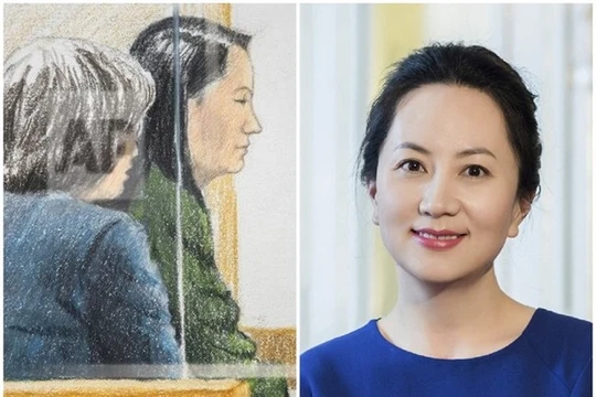 Bà Mạnh Vãn Chu đã không được tòa án Canada chấp nhận đóng 750.000 USD để được bảo lãnh tại ngoại trong buổi điều trần hôm 7.12.