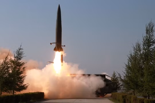 Hành động phóng tên lửa sáng 25/7 của Triều Tiên được cho là phản ứng lại việc Mỹ và Hàn Quốc chuẩn bị tập trận