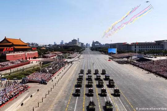 Ngày 1 tháng 10 tới, Trung Quốc sẽ tổ chức cuộc diễu binh lớn chưa từng có trong lịch sử tại Quảng trường Thiên An Môn