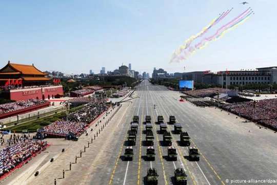 Ngày 1 tháng 10 tới, Trung Quốc sẽ tổ chức cuộc diễu binh lớn chưa từng có trong lịch sử tại Quảng trường Thiên An Môn