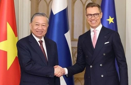 Tổng bí thư Tô Lâm và Tổng thống Phần Lan chứng kiến lễ ký kết hợp tác song phương