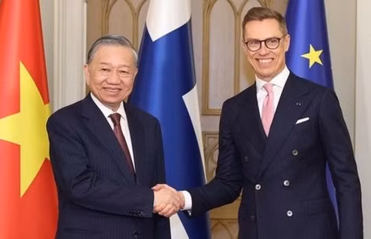 Tổng bí thư Tô Lâm và Tổng thống Phần Lan chứng kiến lễ ký kết hợp tác song phương