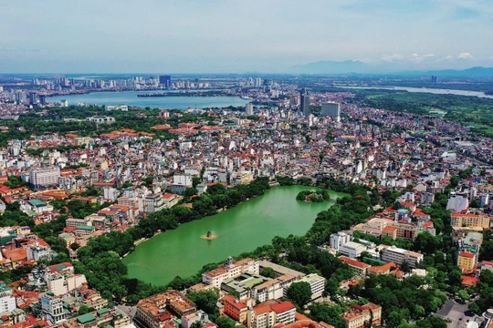 Dự kiến phương án sắp xếp 12 quận và các huyện Hà Nội