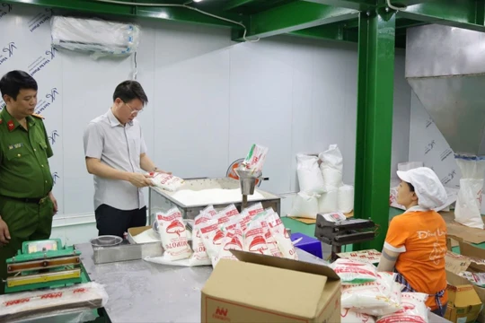 Công an đột kích xưởng sản xuất 71.000 lít dầu ăn, 40 tấn mì chính giả