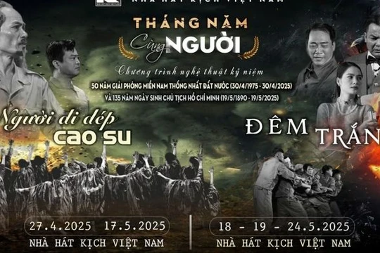 Nhiều chương trình nghệ thuật đặc sắc mừng kỷ niệm 50 năm Ngày Giải phóng miền Nam 