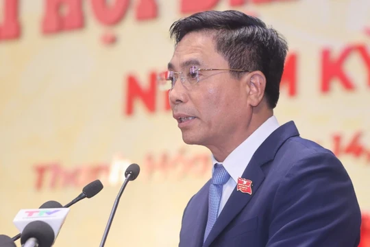 Ông Nguyễn Doãn Anh tái đắc cử Bí thư tỉnh Thanh Hóa