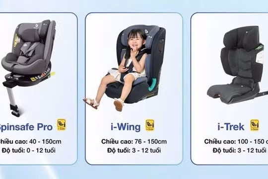 Trẻ dưới 10 tuổi đi ô tô: Ghế nào an toàn nhất?