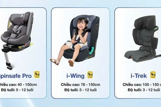 Trẻ dưới 10 tuổi đi ô tô: Ghế nào an toàn nhất?