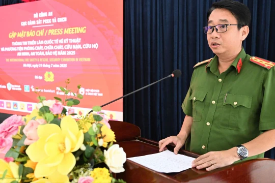 Triển lãm quốc tế PCCC 2025 sẽ giới thiệu thiết bị tích hợp AI, cảnh báo sớm cháy nổ