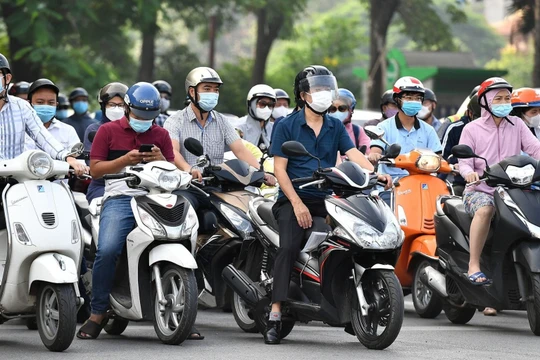 Hà Nội sẽ cấm xe máy xăng trong vành đai 1 theo khung giờ