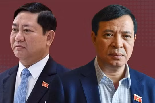 Cho thôi nhiệm vụ đại biểu Quốc hội đối với ông Lại Thế Nguyên và Trần Quốc Nam 