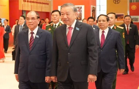 Tổng bí thư Tô Lâm dự và chỉ đạo Đại hội Đảng bộ TP Hà Nội lần thứ XVIII