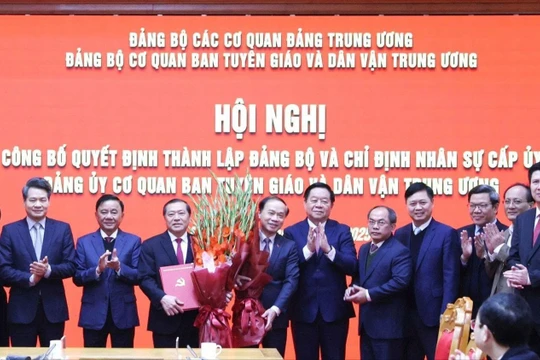Ban Tuyên giáo và Dân vận Trung ương: Hoàn thành nhiều nhiệm vụ mới, khó, hiệu quả cao