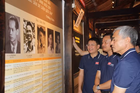 Những hiện vật quý tại Di tích Trường dạy làm báo Huỳnh Thúc Kháng