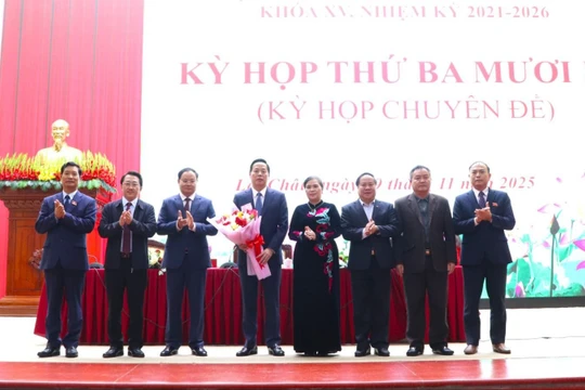 Ông Hà Quang Trung giữ chức Chủ tịch tỉnh Lai Châu