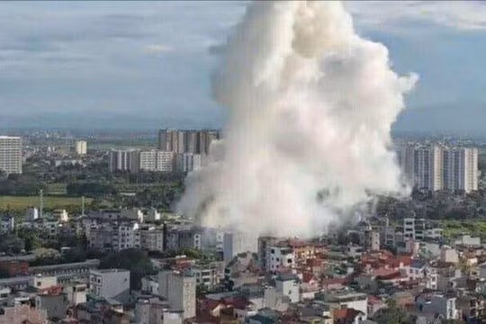 Xác định nguyên nhân ban đầu vụ nổ lớn tại nhà liền kề, hai người tử vong ở Hà Nội