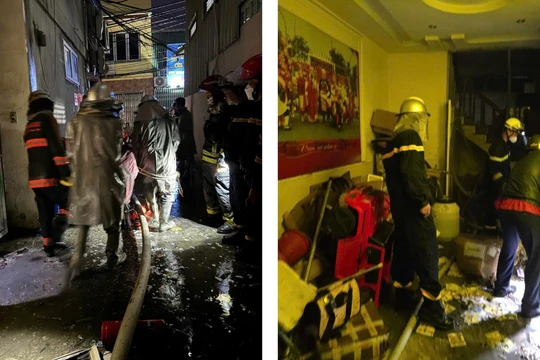 Hà Nội: Cháy nhà trong ngõ nhỏ lúc rạng sáng, 3 người tử vong