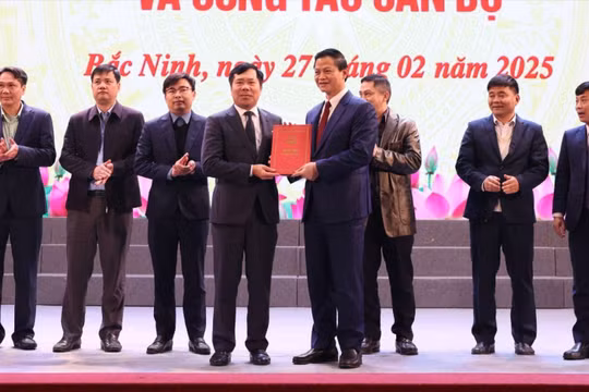Bắc Ninh bổ nhiệm 4 giám đốc sở sau sáp nhập