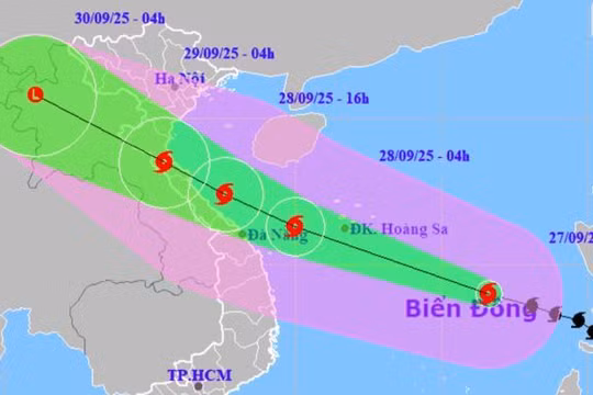 Bão Bualoi di chuyển gấp đôi tốc độ trung bình, cơ quan khí tượng đưa ra cảnh báo