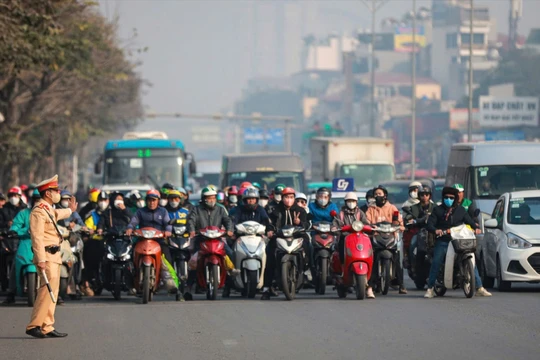 CSGT Hà Nội thông tin kết quả 10 ngày đầu xử lý vi phạm giao thông theo Nghị định 168