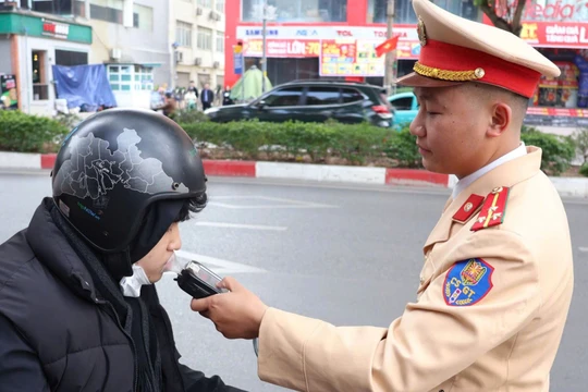 Hơn 2.000 tài xế vi phạm nồng độ cồn ngày mùng 3 Tết