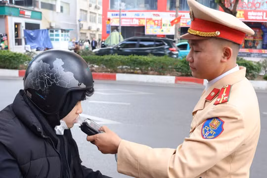 Hơn 2.000 tài xế vi phạm nồng độ cồn ngày mùng 3 Tết