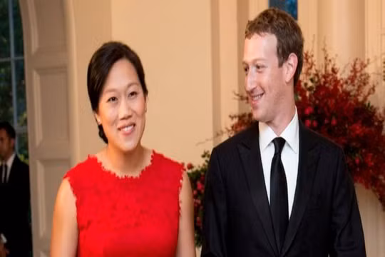 Vợ chồng CEO Mark Zuckerberg (ẢNh AP)