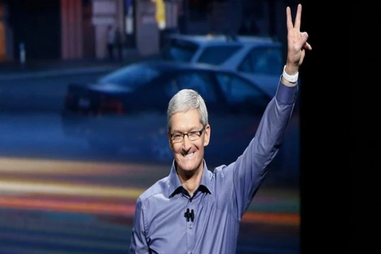 Ông Tim Cook, CEO của Apple (Ảnh Getty)