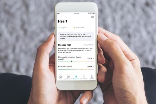 Rất nhiều ứng dụng chăm sóc y tế đã được phát triển (Ảnh minh họa)