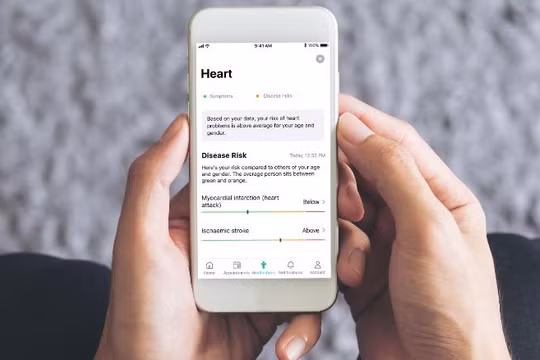 Rất nhiều ứng dụng chăm sóc y tế đã được phát triển (Ảnh minh họa)