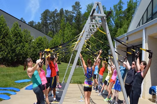 Khuôn viên khổng lồ ở Bắc Carolina mang lại cho nhân viên công ty đầy đủ các hoạt động giải trí thoải mái (ảnh: Business Insider)