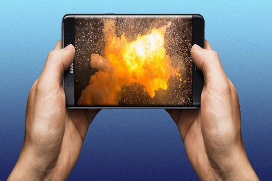 Nổ pin là mối lo ngại của những người dùng điện thoại (Ảnh Google)